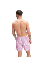 Load image into Gallery viewer, Twilight Mauve Macro Paisley Leisure 16&quot; Watershort