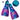Long Blade Fin (Cobalt Pop/Diva)