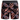 Lookout Volley 16" Print (Floral Glitch Neon Coral)