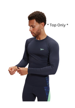 Load image into Gallery viewer, Harlequin Green End+ Splice Long Sleeve Rash Top
