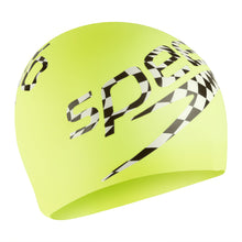 Load image into Gallery viewer, Lemon Drizzle Printed Silicone Swimcap