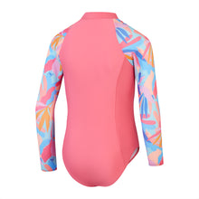 Load image into Gallery viewer, Fandango Pink Girls Long Sleeve Swimsuit