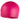 Plain Moulded Silicone Cap (Electric Pink)