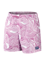 Load image into Gallery viewer, Twilight Mauve Macro Paisley Leisure 16&quot; Watershort