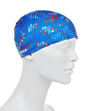 Load image into Gallery viewer, Jr. Polyester Printed Cap (Pulse Dive/Blue)