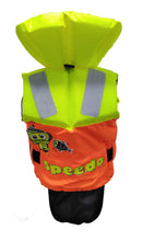 Load image into Gallery viewer, Infant Life Jacket - Neon Yellow/Neon Orange