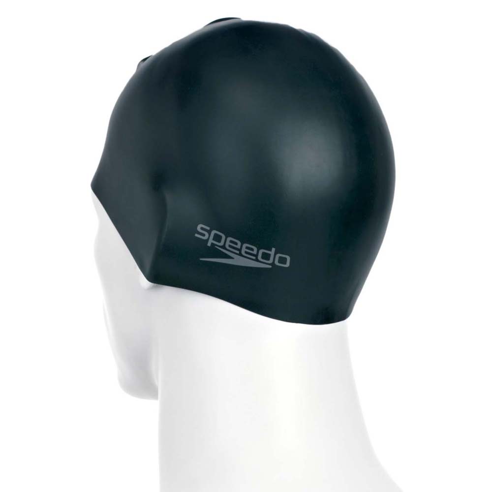 Plain Moulded Silicone Cap Black Speedo Philippines