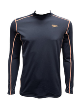 Load image into Gallery viewer, Eco End+ Tech Long Sleeve Rash Top (Navy/Soft Coral)