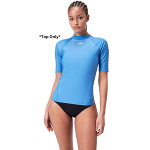 Sevres Blue Short Sleeve Rash Top
