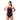 High Neck Splice Cross Back Swimsuit