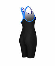 Load image into Gallery viewer, Serves Blue Sleeveless Kneesuit