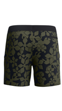Load image into Gallery viewer, Print Volley 16&quot; (Coral Floral/Deep Olive)