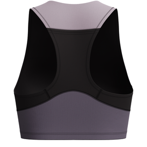 Biofuse Anthracite Racerback Crop Top