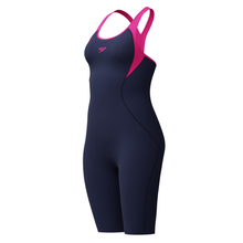Load image into Gallery viewer, Neon Pink  Sleeveless Kneesuit