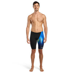 Flare Glare Placement V-Cut Jammer (Black Multi)
