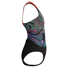 Load image into Gallery viewer, Twilight Sky Neon Coral Powerback Girls Digital Placement