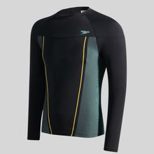 Load image into Gallery viewer, Hero 6.0 Long Sleeve Rashguard Top A Adult Male (Black/Yellow)
