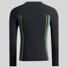 Load image into Gallery viewer, Hero 6.0 Long Sleeve Rashguard Top A Adult Male (Black/Yellow)