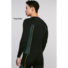 Load image into Gallery viewer, Hero 6.0 Long Sleeve Rashguard Top A Adult Male (Black/Yellow)