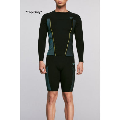 Hero 6.0 Long Sleeve Rashguard Top A Adult Male (Black/Yellow)