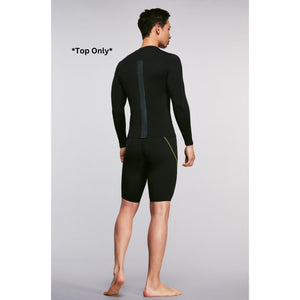 Hero 6.0 Long Sleeve Rashguard Top B Adult Male (Black/Yellow)