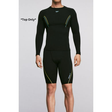 Hero 6.0 Long Sleeve Rashguard Top B Adult Male (Black/Yellow)