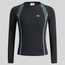Load image into Gallery viewer, Hero 6.0 Long Sleeve Rashguard Top Junior Male (Black/Blue)