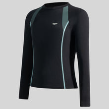 Load image into Gallery viewer, Hero 6.0 Long Sleeve Rashguard Top Junior Male (Black/Blue)