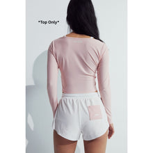 Load image into Gallery viewer, Wave Chasers 2.0 Single Strap Long Sleeve Top Adult Female (Dirty Pink/White)