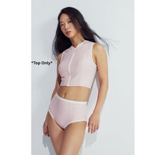 Load image into Gallery viewer, Wave Chasers 2.0 Crop Zip Vest Adult Female (Dirty Pink/White)