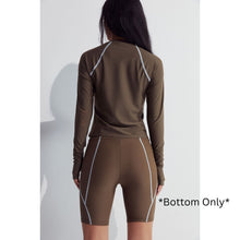 Load image into Gallery viewer, Wave Chasers 2.0 Mid Leg Legging AF (Brown/Blue)