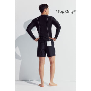 Wave Chasers 2.0 Long Sleeve Top AM (Black/White)