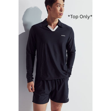Wave Chasers 2.0 Longsleeve Polo AM (Black/White)