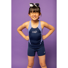 Load image into Gallery viewer, Splash &amp; Learn 2.0 Girls Logo Extra Low Leg 1PC (Diplomatique/Lolite/Orchid Hush)