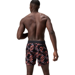 Lookout Volley 16" Print (Floral Glitch Neon Coral)