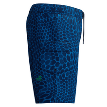 Load image into Gallery viewer, Lookout Boardshort 18&quot; Print (Reef Coral Lagoon Blue)