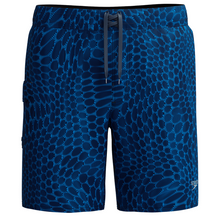 Load image into Gallery viewer, Lookout Boardshort 18&quot; Print (Reef Coral Lagoon Blue)