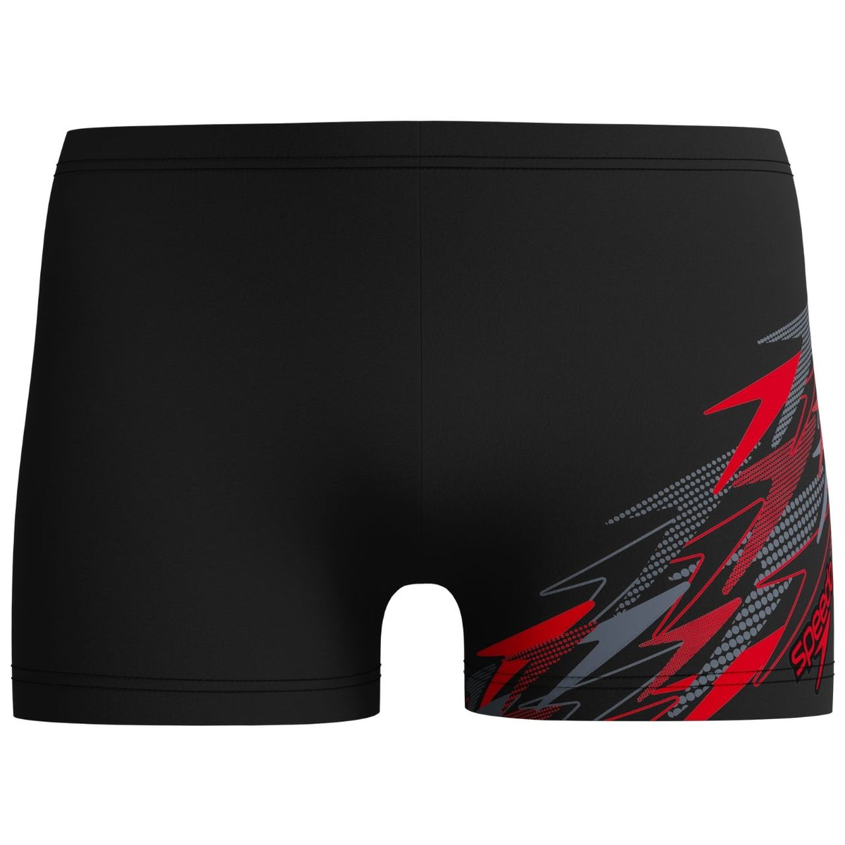 Speedo Medley Logo Aquashort Anthracite/High Risk Red 8-11354003 ...