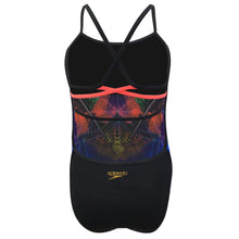 Load image into Gallery viewer, Placement Ribbonback 1-Piece Swimsuit (Dream Design Black/Siren)