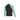 Speedo Male Sun Protection Zip-Up Rashguard Black/Isla Sea 8-A100767002