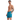 Baja Blue Printed Leisure 16" Watershort