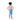 Speedo Kids LTS Jammer Periwinkle/Parasol 8-A100756002