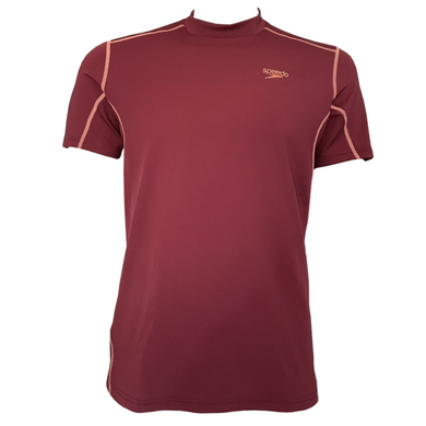 Eco End+ Tech Short Sleeve Rash Top (Oxblood)