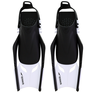 Travel Fins Adult (Black / White)