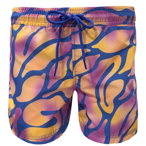 Organic Curves Female Printed Drawstring 14.5" Watershort