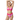 Printed Banded Triangle 2 Piece (Kaluna Floral/Raspberry Fill)