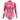 Printed Long Sleeve Wrap Back 1PC (Hula Blend/Coral Sands)