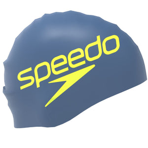 Night Safety Yellow Printed Silicone Cap