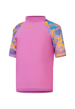 Load image into Gallery viewer, Fineline Floral Short Sleeve Sun Top