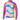 Botanical Print Girls Printed Long Sleeve Rash Top (Kiki Pink)